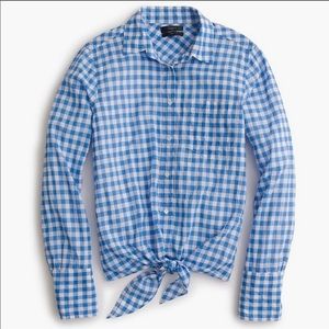 JCrew Gingham Shirt